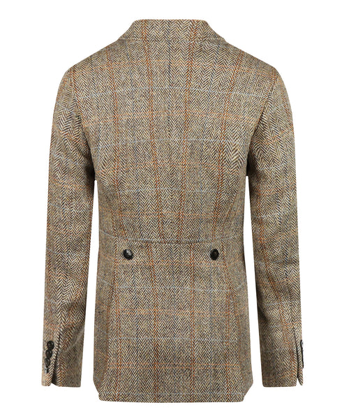 Harris Tweed Blazer Women | Brown