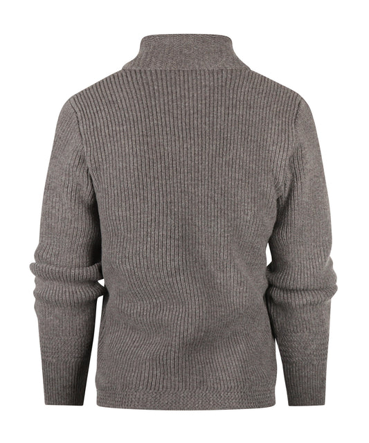 William Lockie Cardigan Jamie mit Schalkragen | Birke