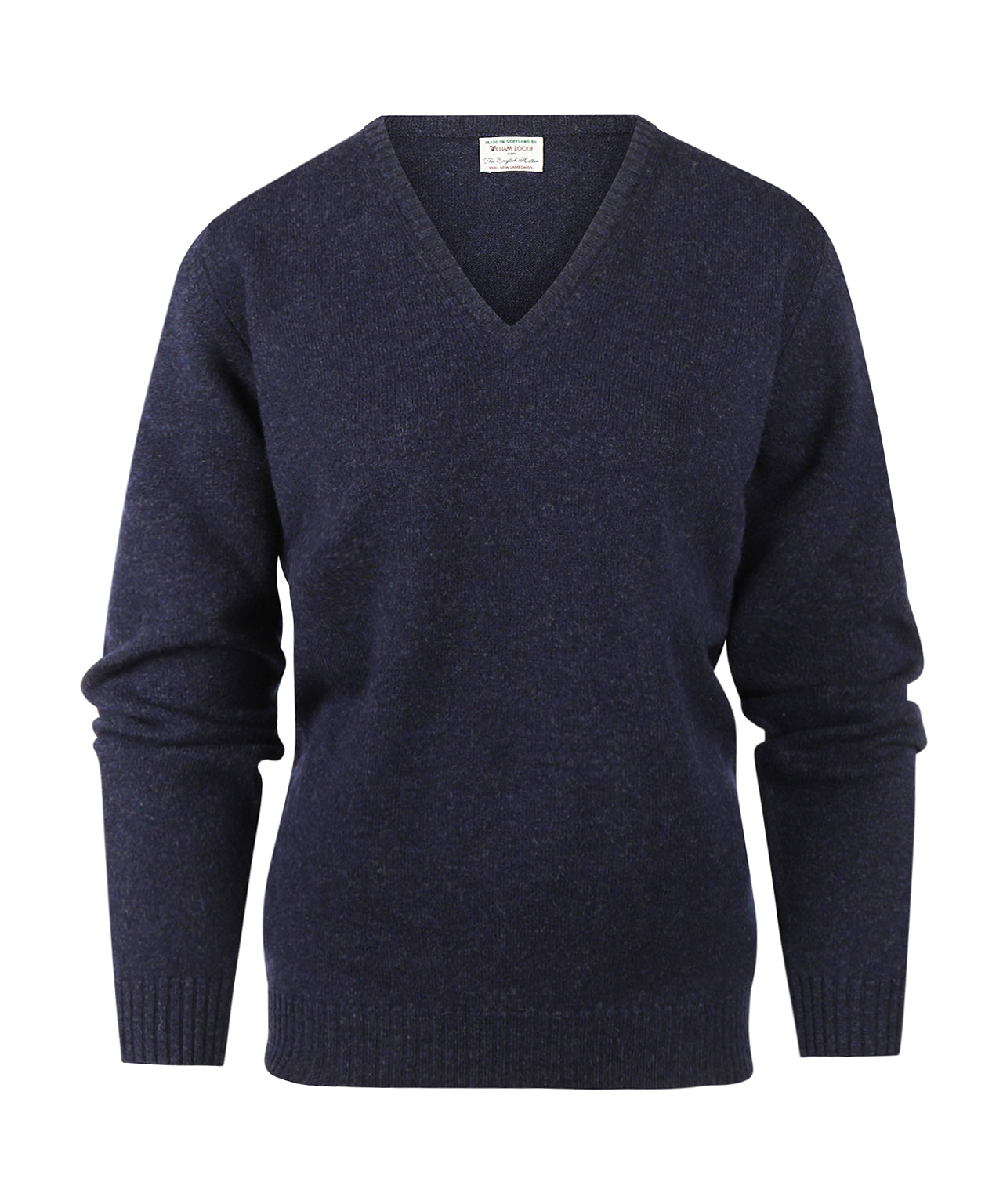 William Lockie Lucinda V-Neck | Oxford Blue
