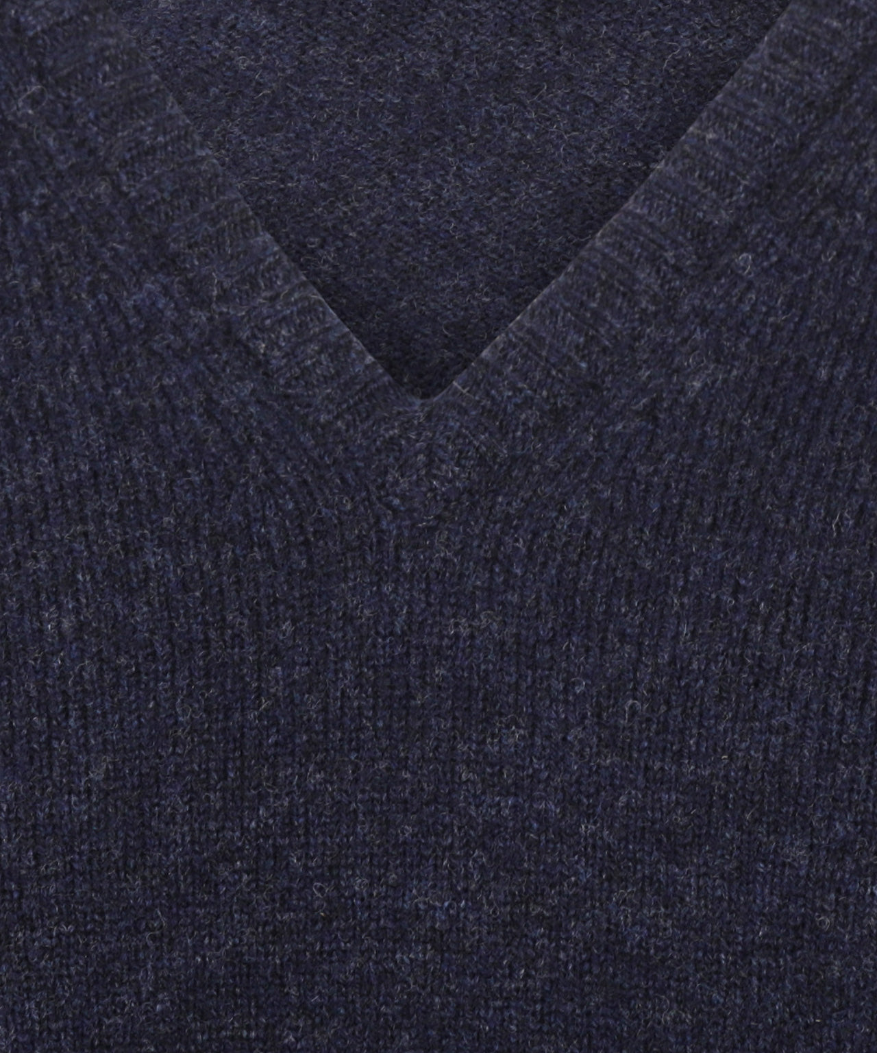 William Lockie Lucinda V-Neck | Oxford Blue