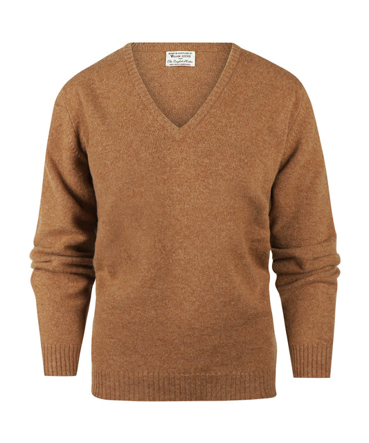 William Lockie Lucinda V-Neck | Driftwood