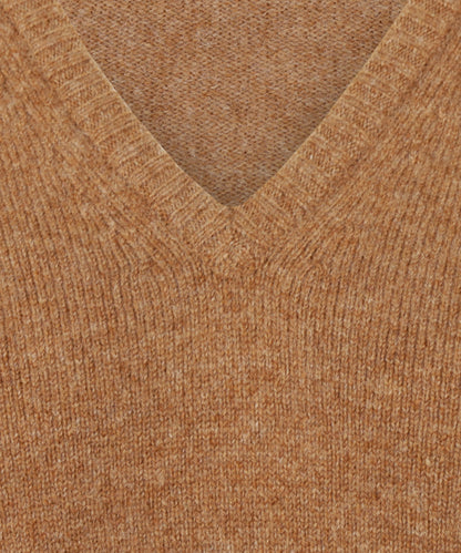 William Lockie Lucinda V-Neck | Driftwood