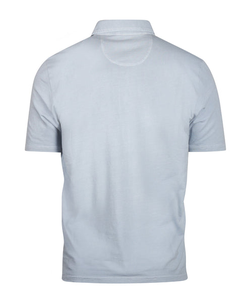 Casual Jersey Polo Korte Mouw | Blauw