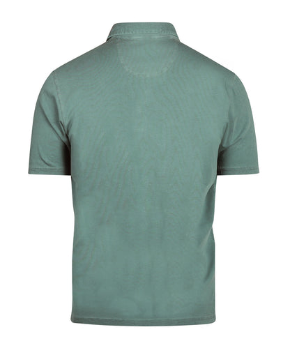 Lässiges Jersey-Polohemd, Kurzarm | Grün