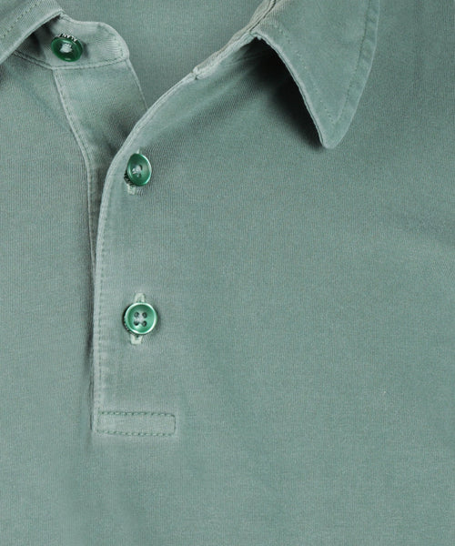 Casual Jersey Polo Korte Mouw | Groen