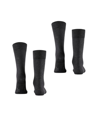 Falke 2 Pack Happy | Grey