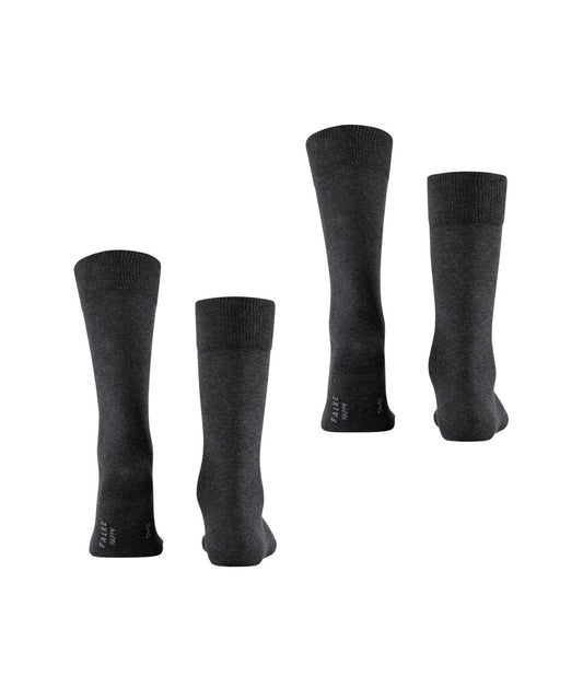 Falke 2 Pack Happy | Grey