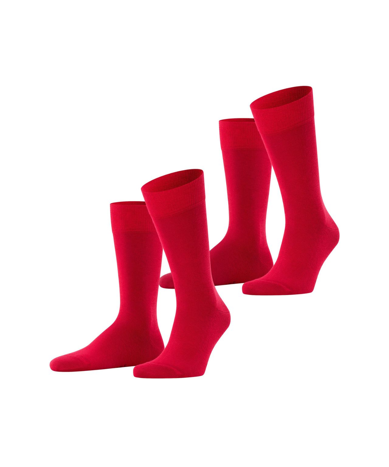 Falke 2er-Pack Happy | Rot