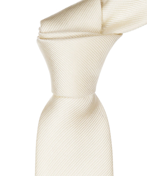 Silk Tie | Ecru