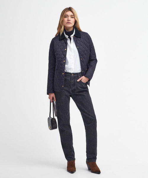 Barbour Annandale Quilted Jacket | Navy Blauw