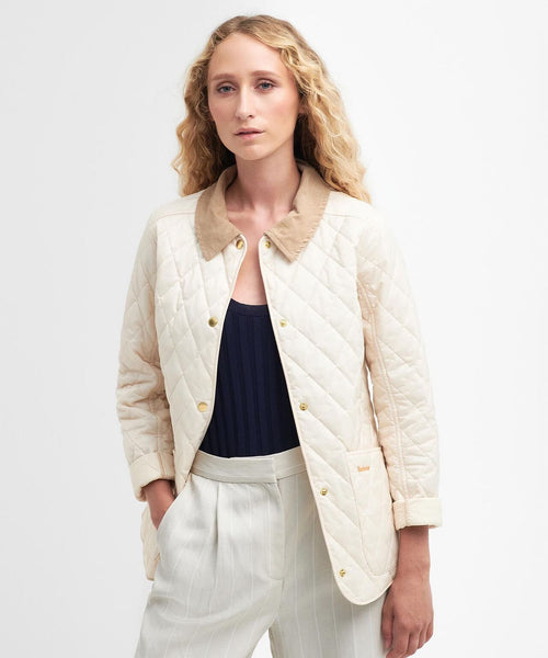 Barbour Annandale Quilted Jacket | Ecru
