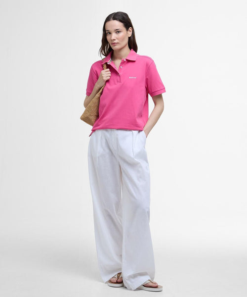 Barbour Bowford Polo Women | Pink