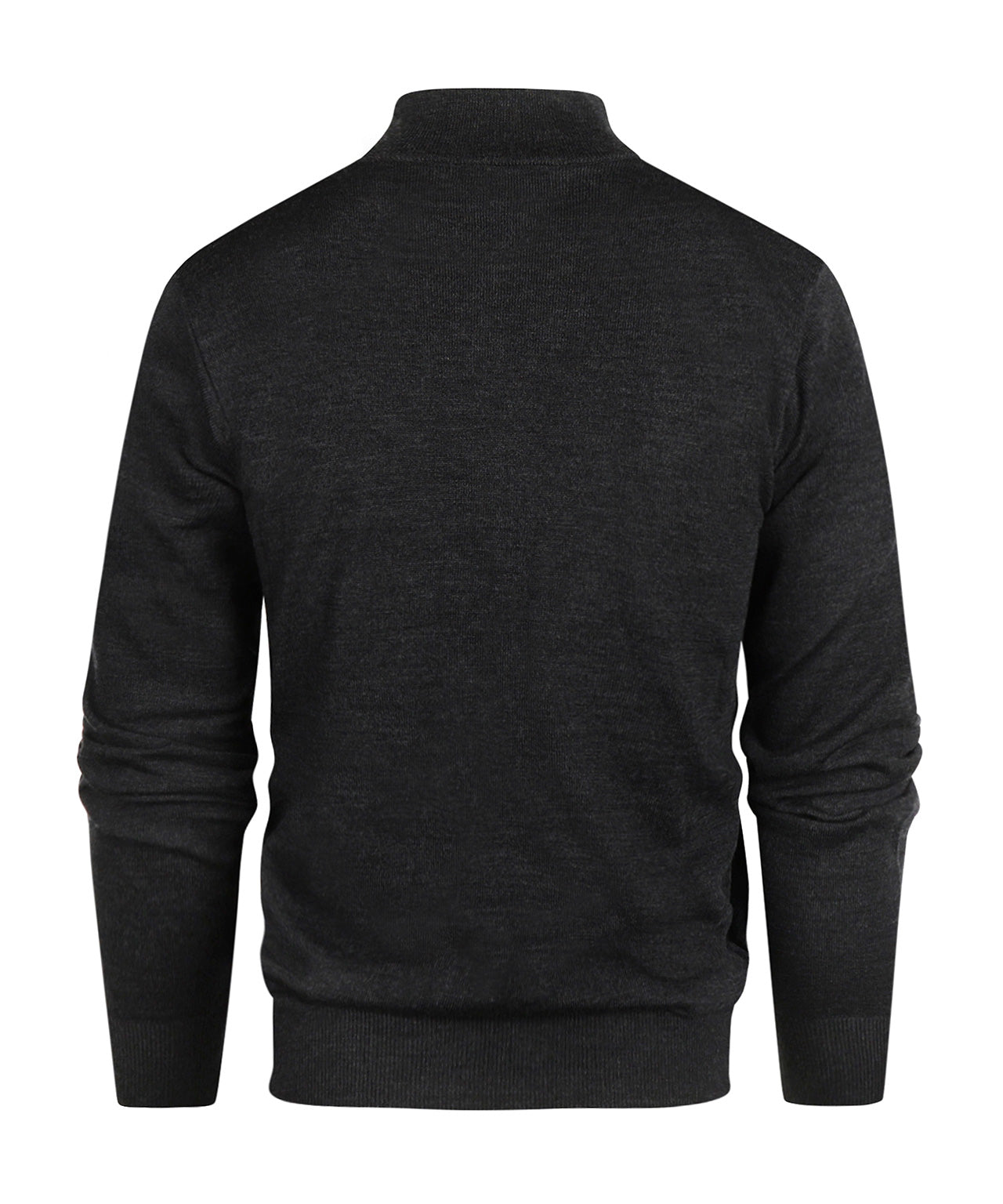 Merino Turtle rits | Charcoal