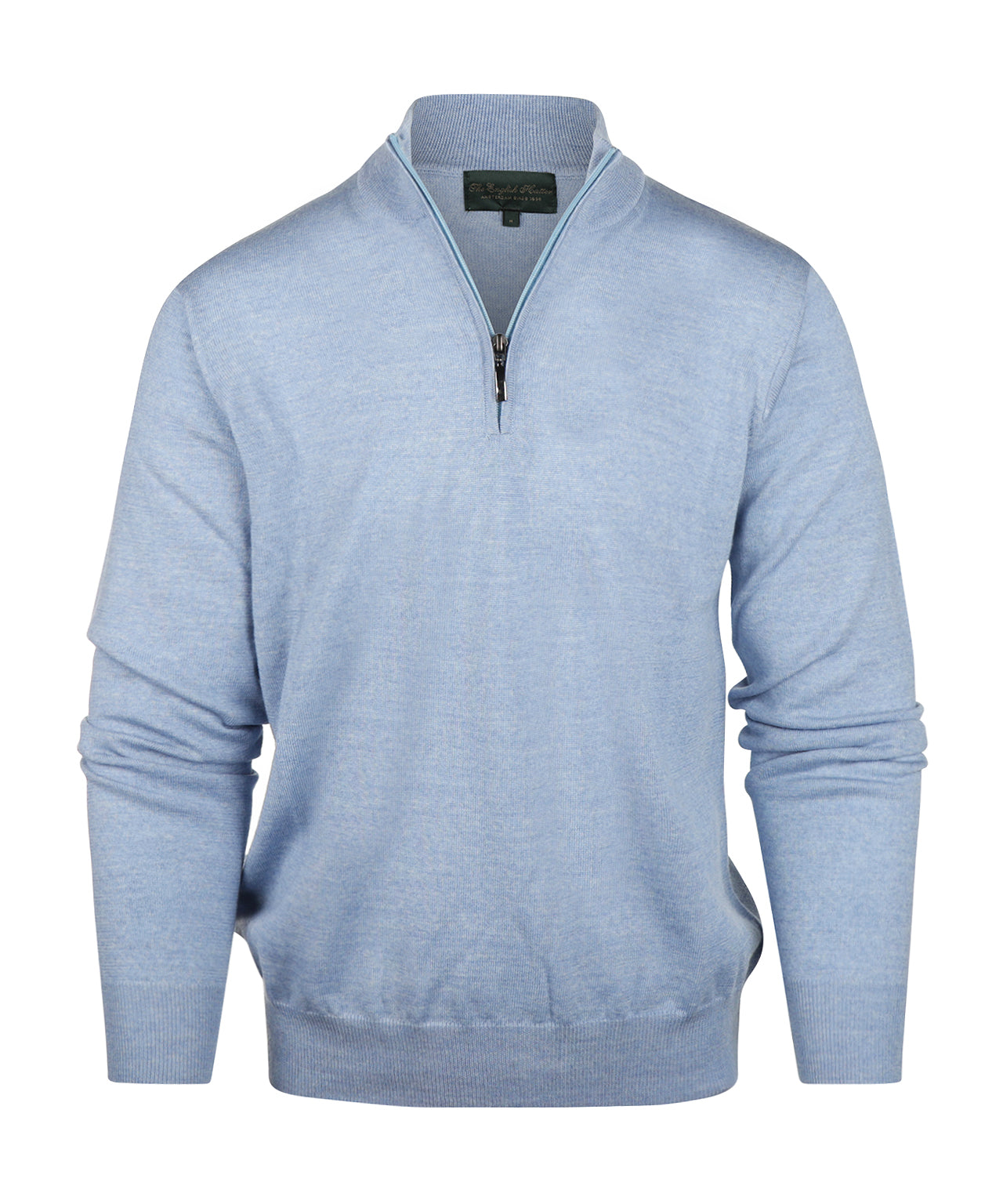Merino Turtle rits | Licht Blauw