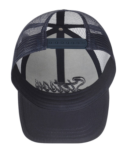 Stetson Trucker Cap Monochrom | Marineblau