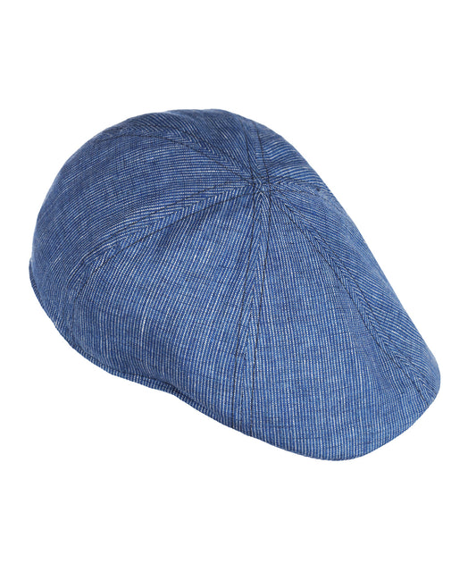 Texas Linen Stripe | Groen Geel micro streep