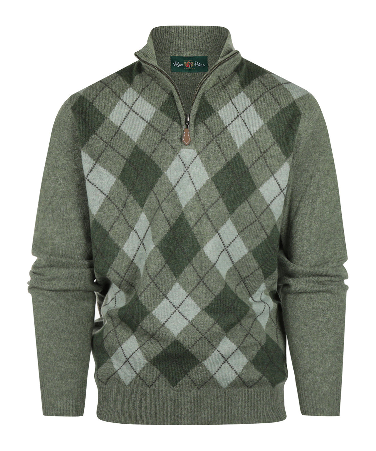Alan Paine Turtle Zipper | Green