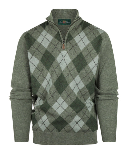 Alan Paine Turtle Zipper | Green