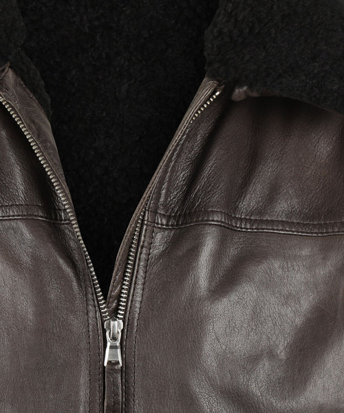 Wellington Leather Pilot Jacket Belen | Brown