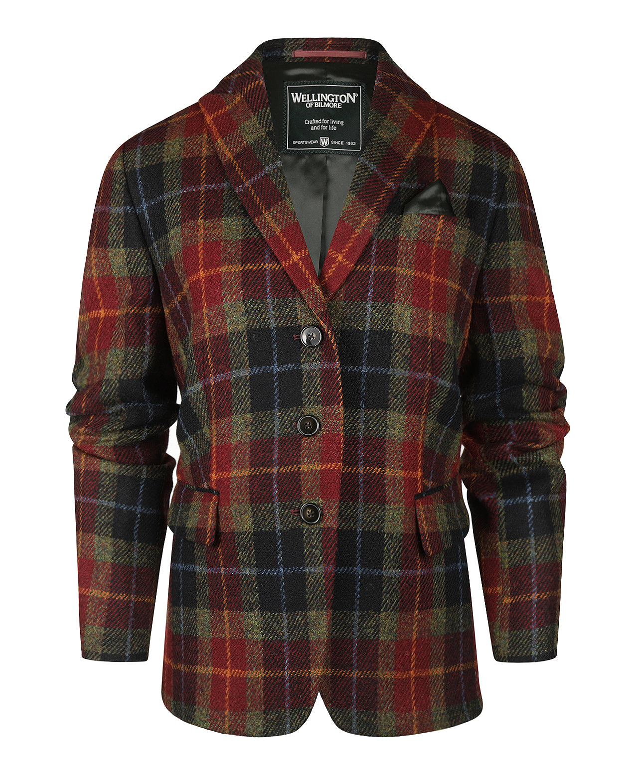 Harris Tweed Women's Blazer Carola | Red