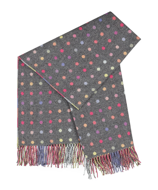Lambswool Throw Blanket 140x180 cm | Grey