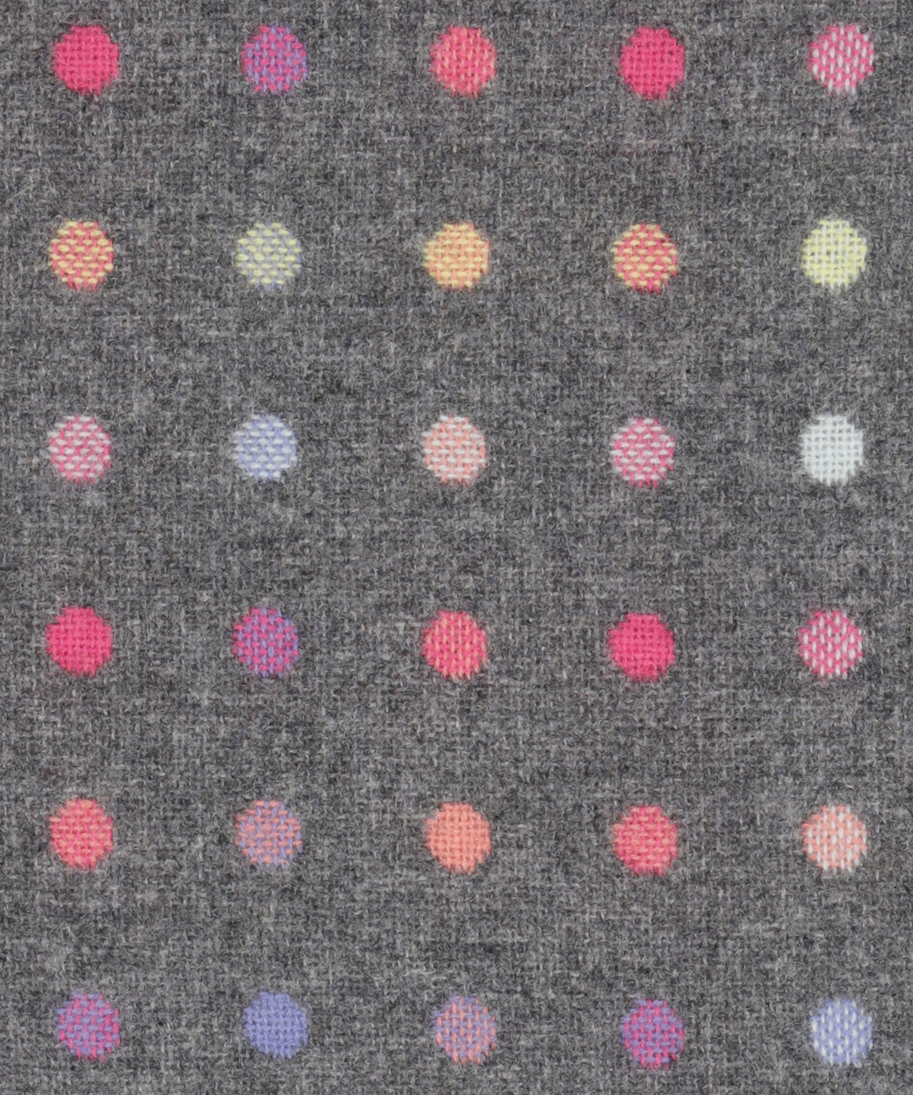 Karostoff aus Lammwolle, 140 x 180 cm | Grau