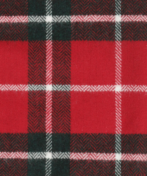 Plaid Lamswol 140x180 cm | Rood