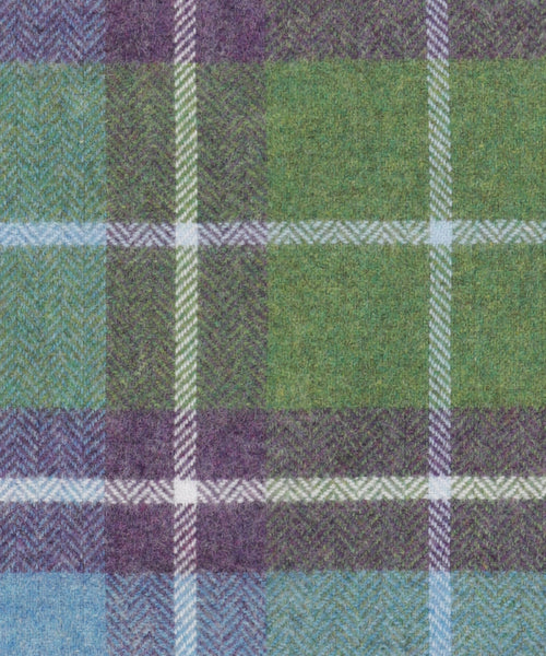 Plaid Lamswol 140x180 cm | Groen