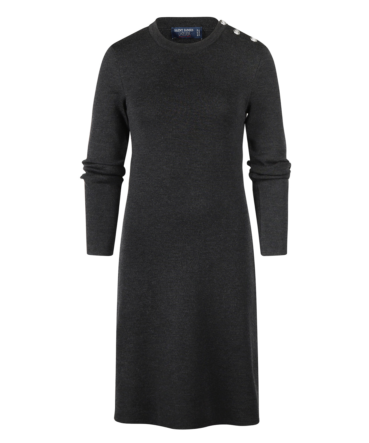 Saint James Dress Grande Maree U | Anthrazitgrau