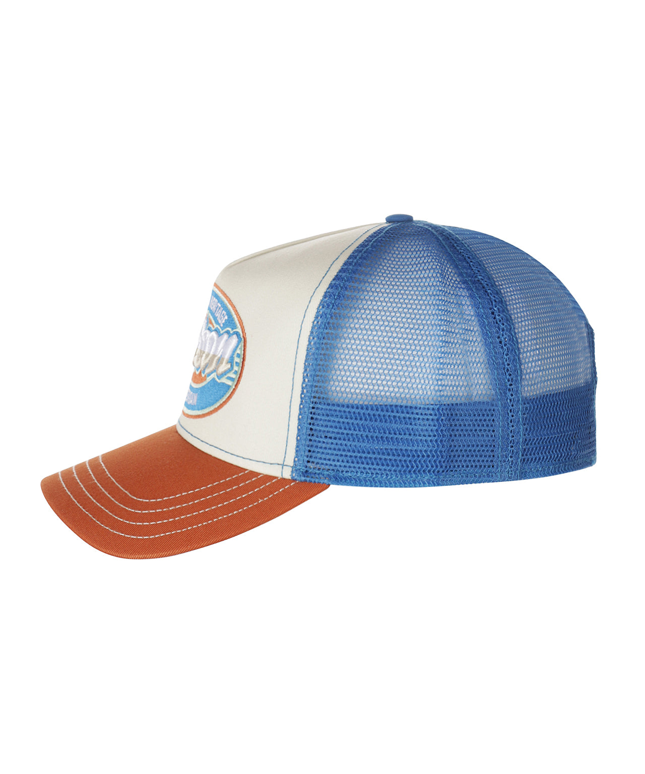 Trucker Cap Store Amsterdam | Beige Burnt Orange