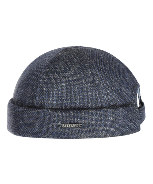 Stetson Docker Virgin Wool/Linen | Blue