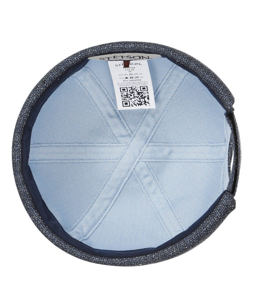 Stetson Docker Virgin Wool/Linen | Blue