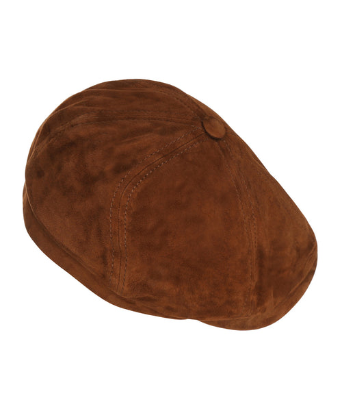 Stetson 6-Panel Cap Goat Suede | Brown