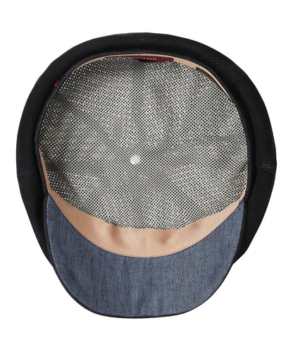 Ballon Cap Leer | Navy