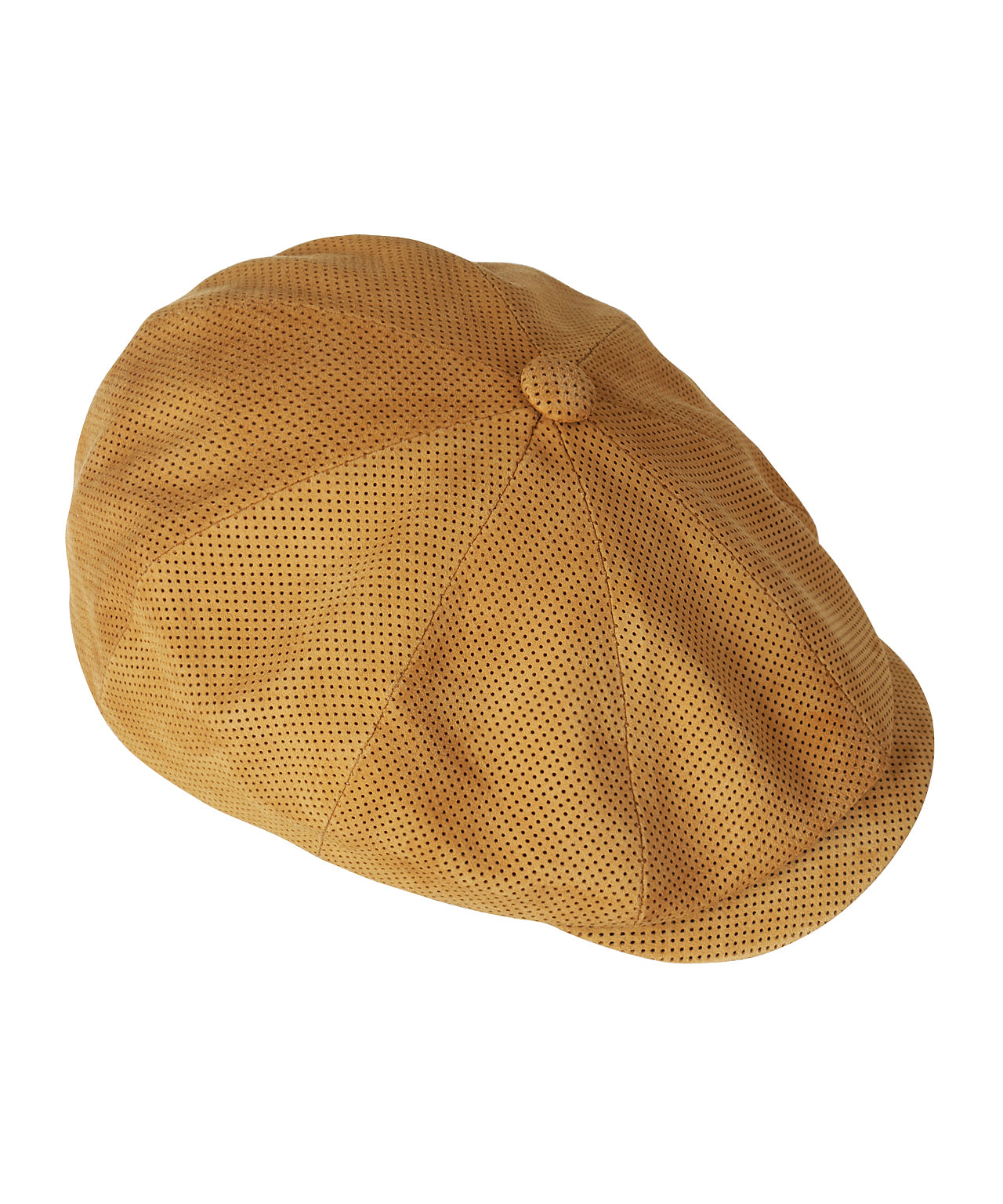 Ballon Cap Leer | Bruin