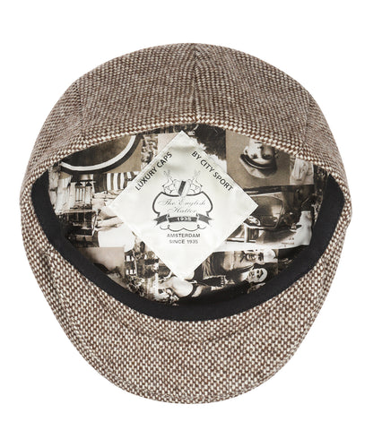 Klassieke Cap | Bruin Wit