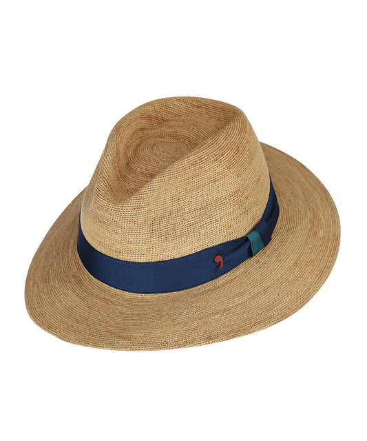 Hut aus Raffia Chicago | Braun