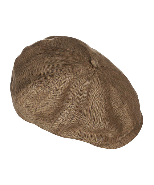 Balloon Cap 100% Linen | Brown