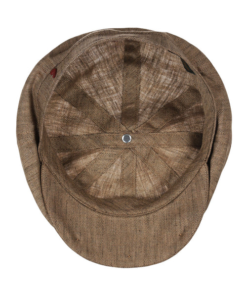 Balloon Cap 100% Linen | Brown