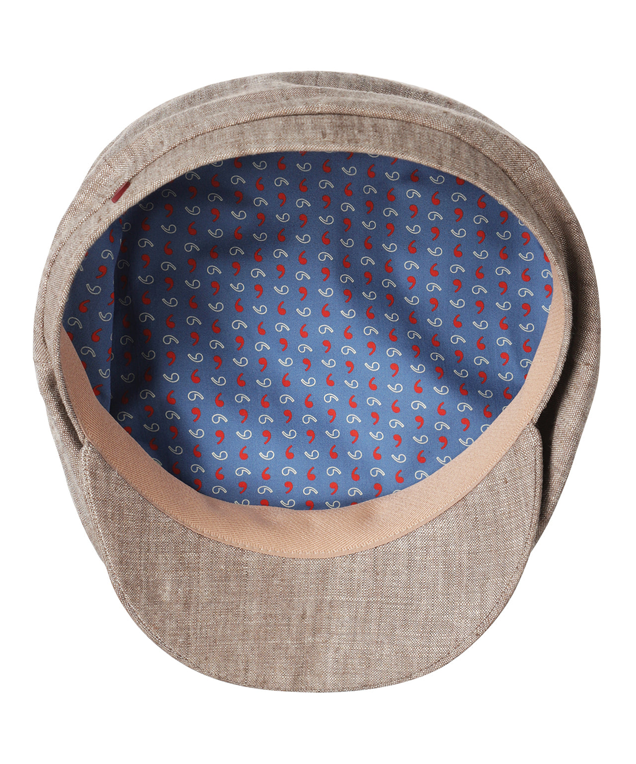 Ballon Cap 100% Linnen | Bruin