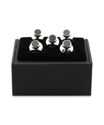 Kleiderstecker, 5er-Set | Schwarz