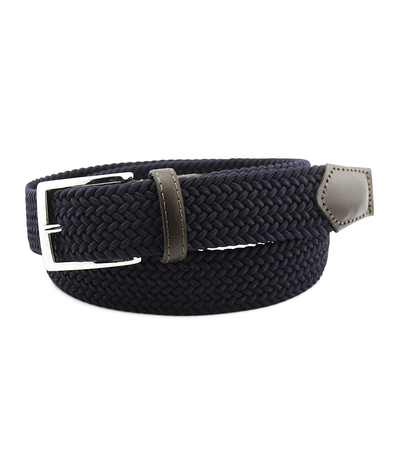Geflochtener Gürtel | Marineblau