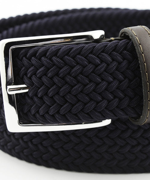 Braided Belt | Navy Blue