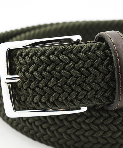Braided Belt | Green