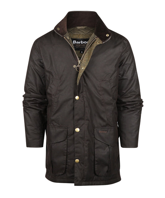 Barbour Jacke Hereford Wax | Braun