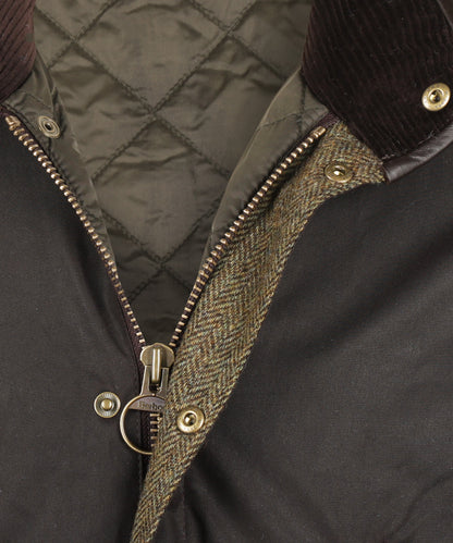 Barbour Jacke Hereford Wax | Braun