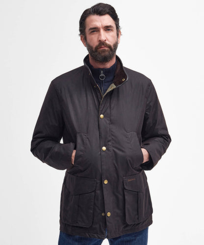 Barbour Jacke Hereford Wax | Braun