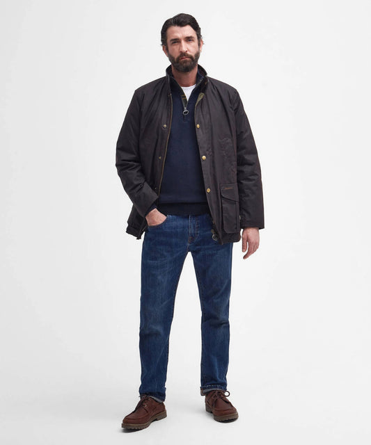 Barbour Jacke Hereford Wax | Braun