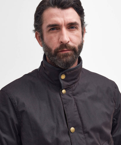 Barbour Jacke Hereford Wax | Braun