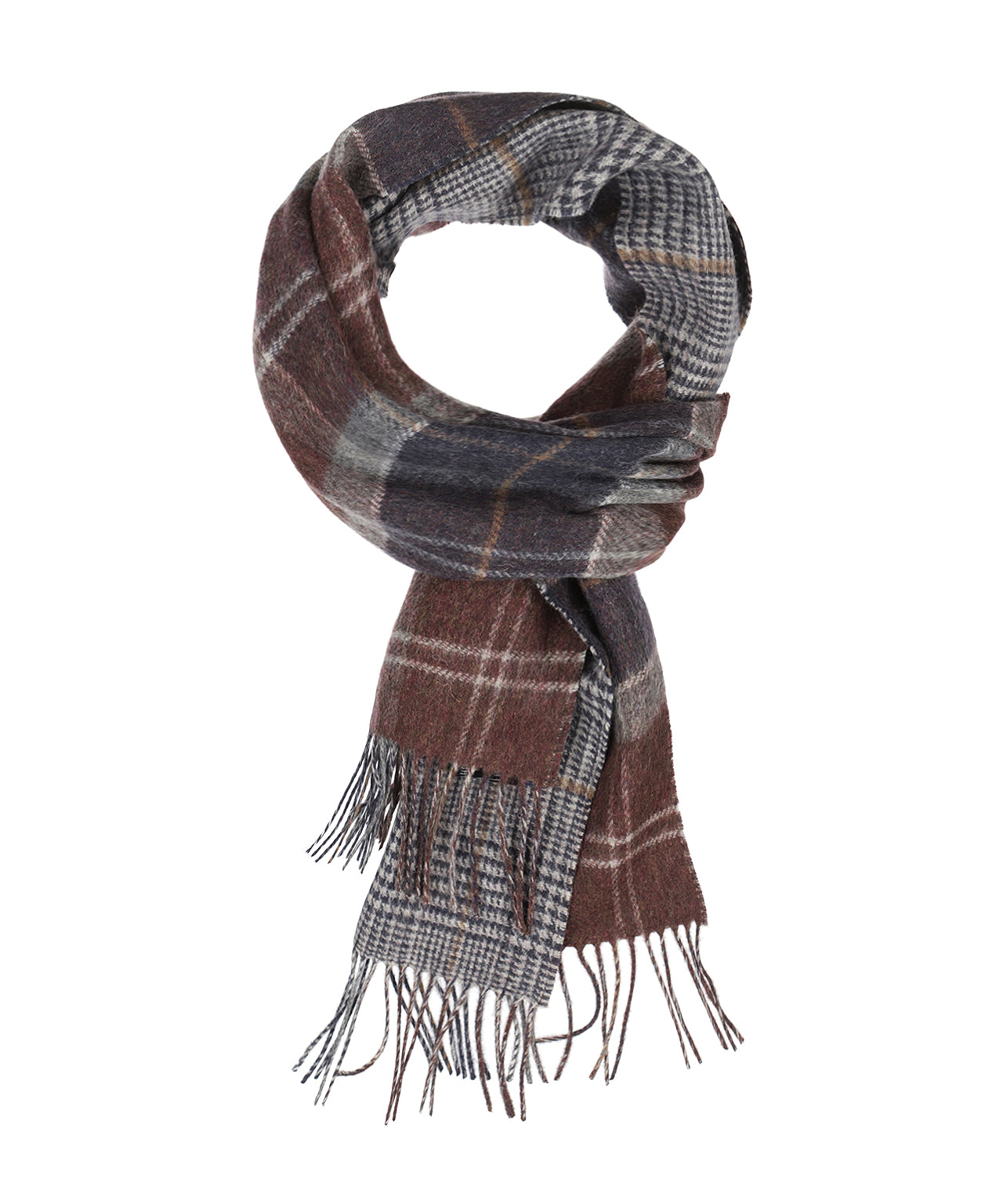 Barbour Dramside Reversible Scarf | Night Blue